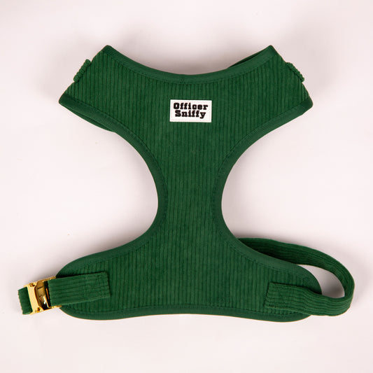 Brustgeschirr Cord grün