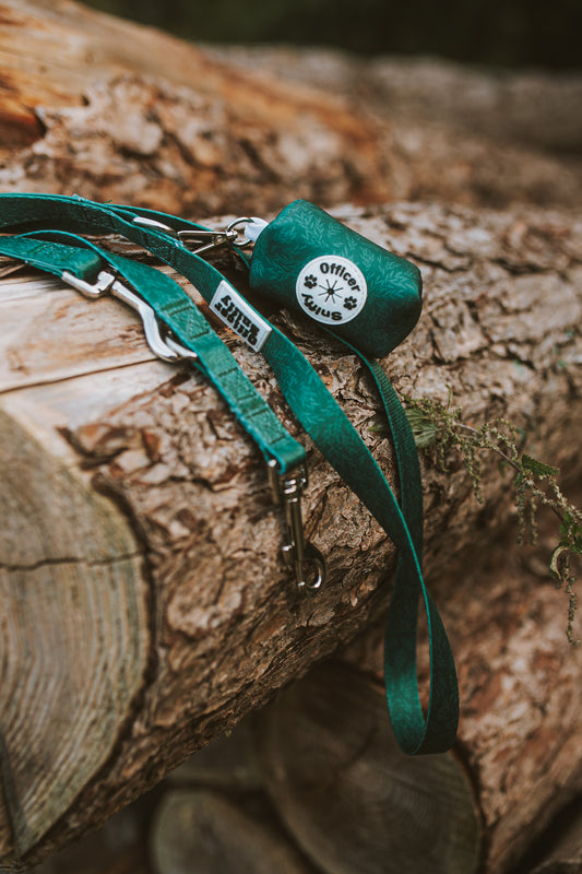 Leine grün Blätter fest oder verstellbar