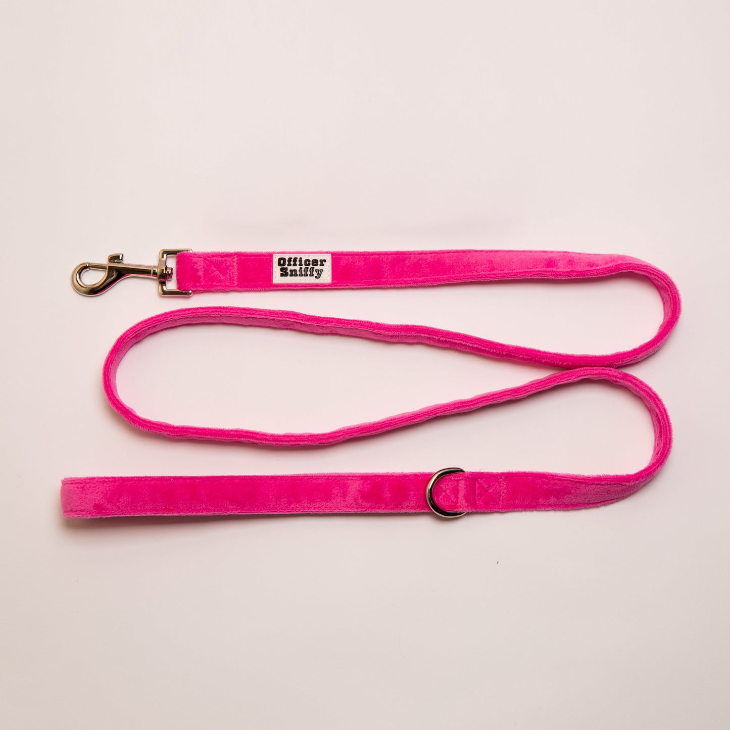 Leine Samt pink