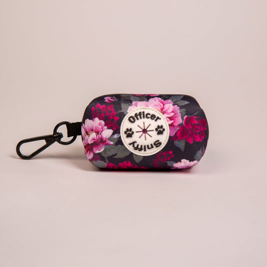 Kotbeutelspender Blumen rosa lila pink